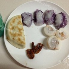 自制紫薯糯米糕
