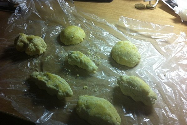 微波炉饼干 太阳小饼