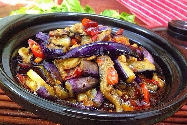 家常酱烧茄子
