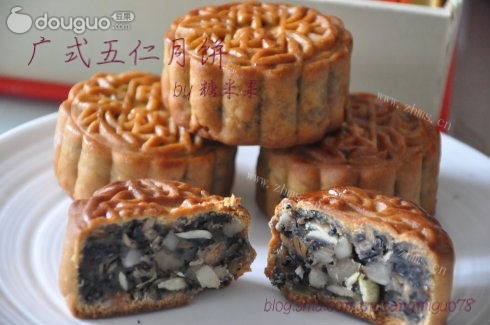易做的广式五仁月饼