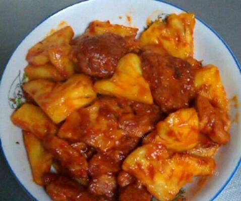 自制菠萝咕噜肉