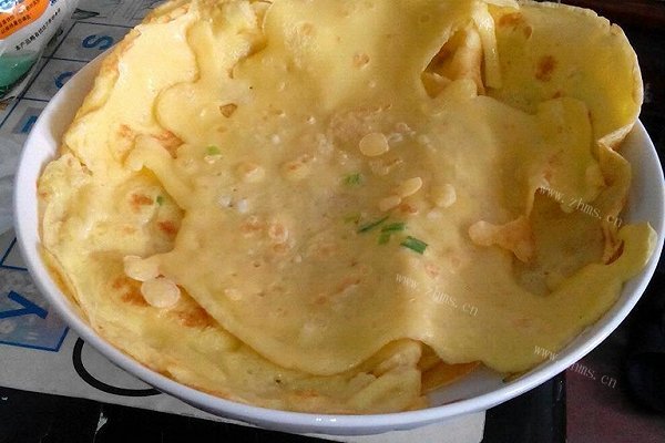 香煎鸡蛋饼
