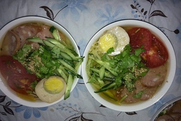 自制冷面