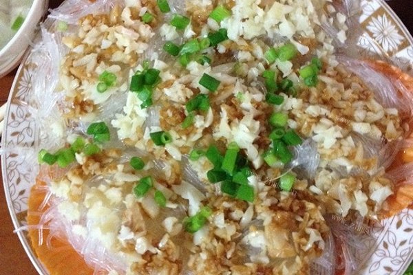 蒜蓉粉丝蒸扇贝