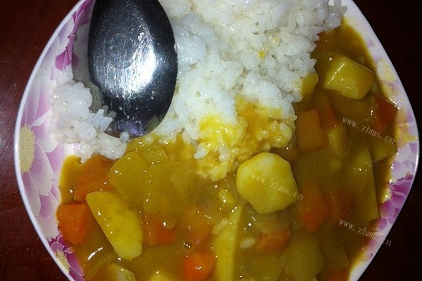 自制土豆咖喱饭