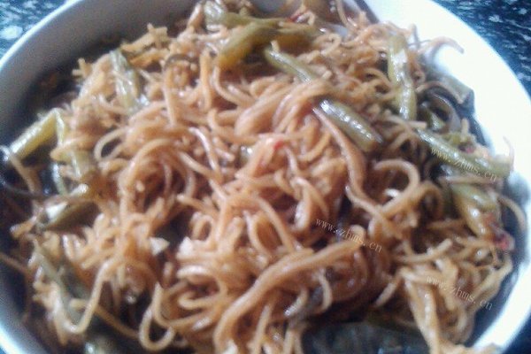 豆角焖面