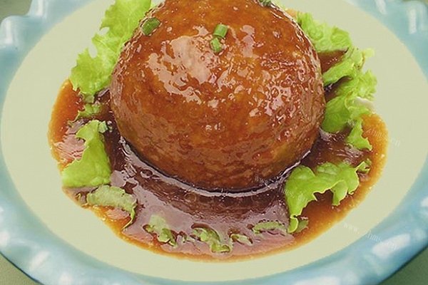 「自制」红烧狮子头