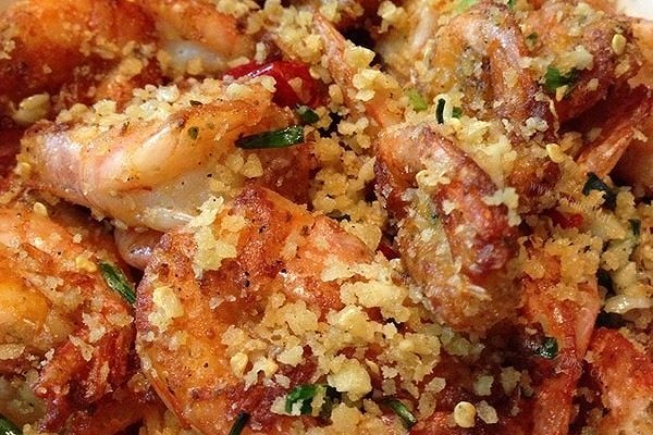 美味避风塘炒虾