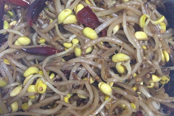 辣炒豆芽