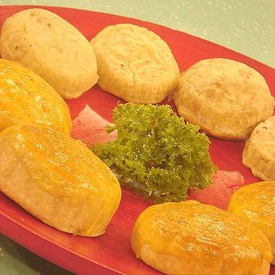 莲子豆沙月饼