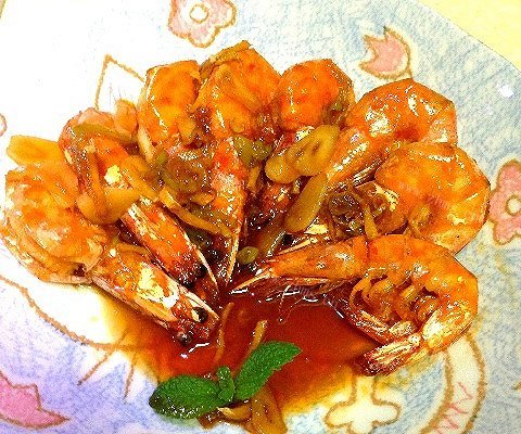 家庭自制油焖大虾