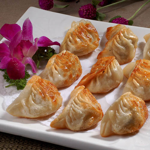味道不错的煎饺
