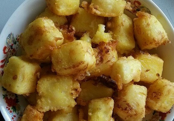 自制炸鲜奶