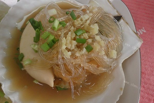 扇贝蒸粉丝