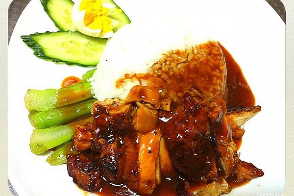 日式照烧鸡腿饭