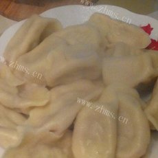 自制西葫芦猪肉虾皮水饺