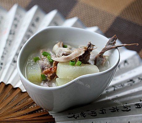 冬瓜鸭舌鸭架汤