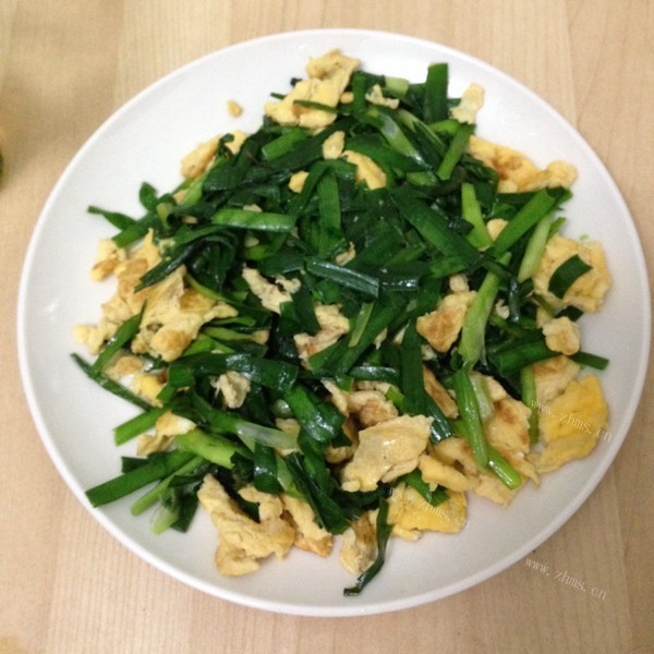 味道不错的韭菜炒鸡蛋