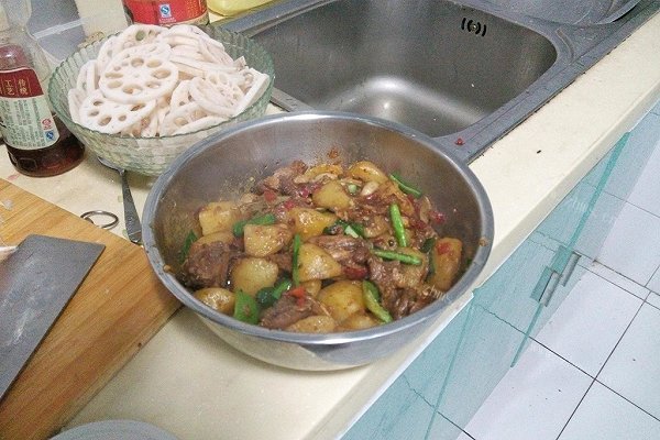 啤酒鸭顿土豆