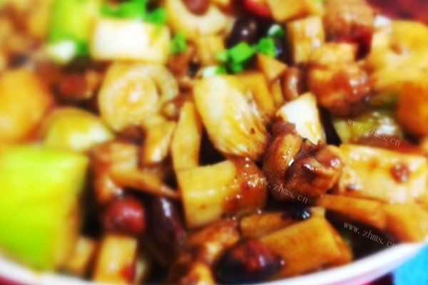 葱味宫保鸡丁（藕丁版）