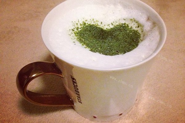 美味抹茶卡布奇诺