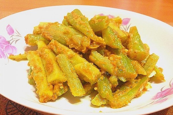 自制金沙苦瓜