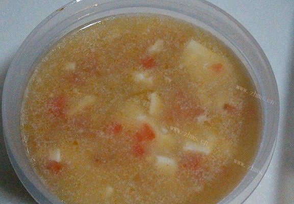 虾仁豆腐羹