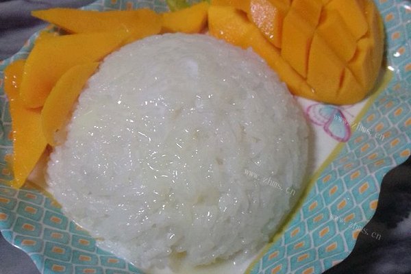 自制芒果糯米飯