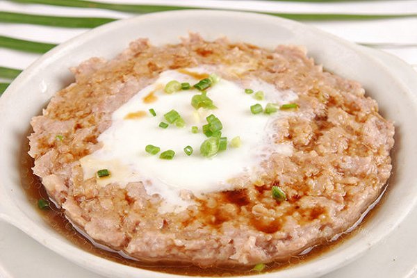 家常肉饼蒸蛋