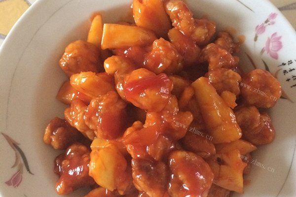 家常菠萝咕咾肉