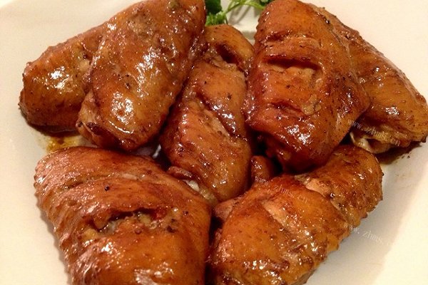美味的怪味烤翅