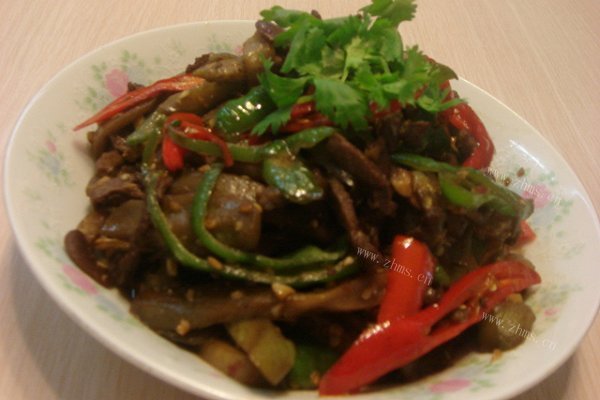 茄子炒肉丝