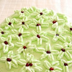 绿茶蜜豆蛋糕