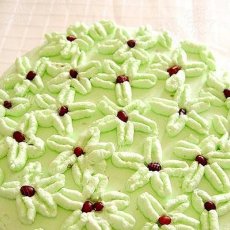 绿茶蜜豆蛋糕