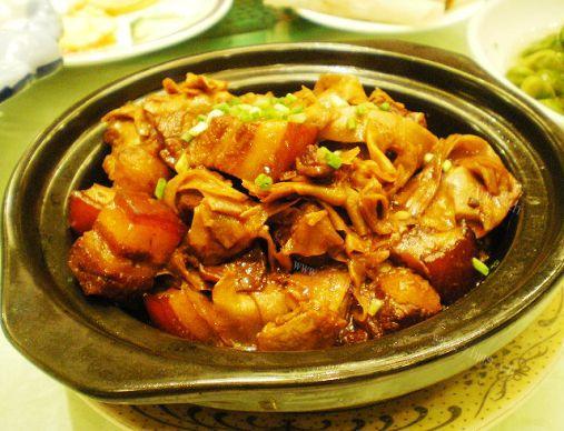 家庭版笋干烧肉
