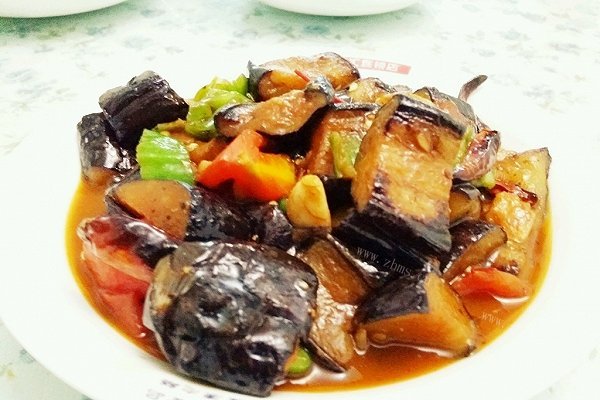 土法烧茄子