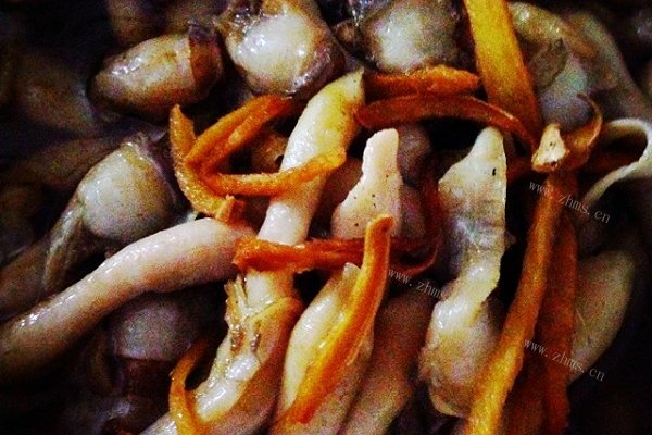 自制油淋竹蛏