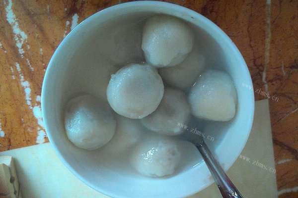 红豆沙汤圆
