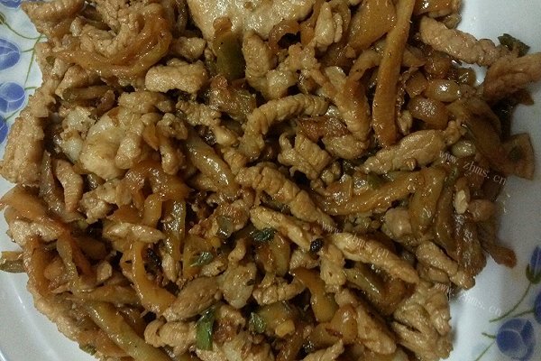 美味榨菜炒肉丝