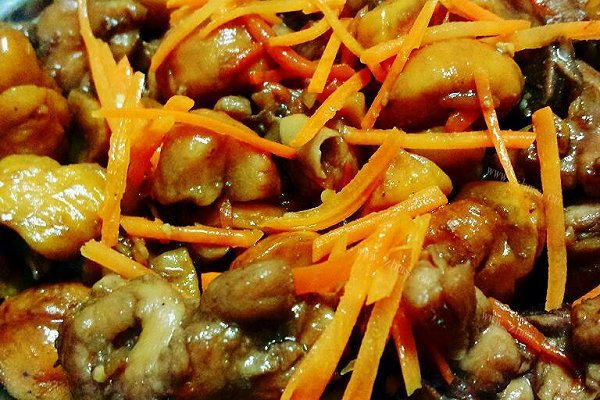 自制栗子煲鸡腿