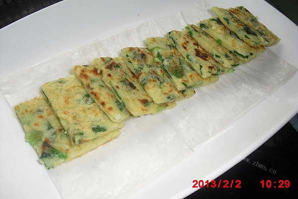 菠菜蛋饼
