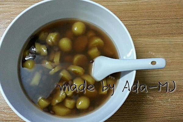 红豆 红薯圆 糖水