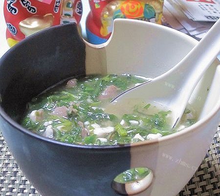 荠菜豆腐羹
