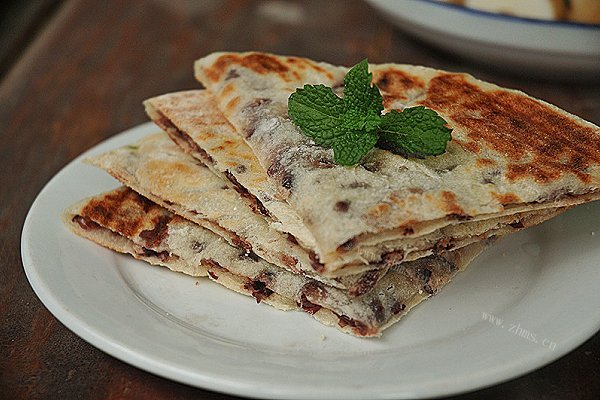 蜂蜜红豆发面饼