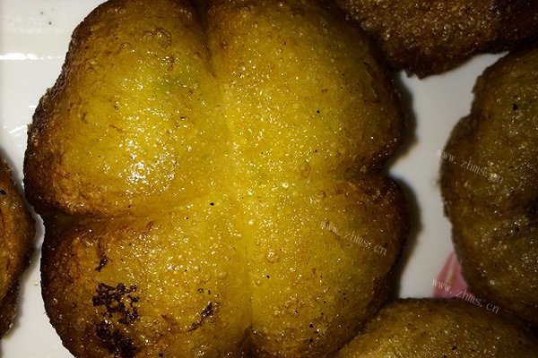 蓝莓馅南瓜饼
