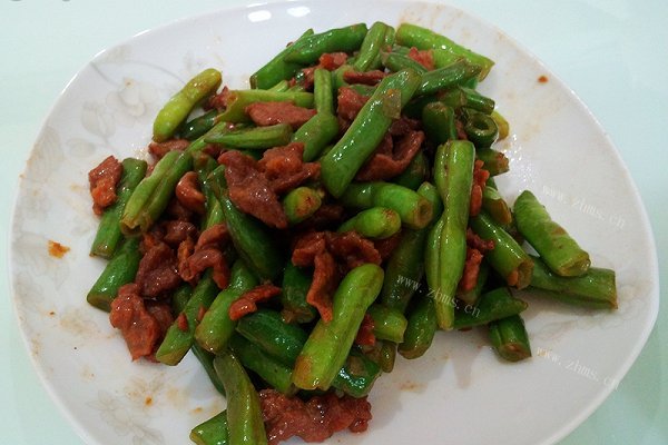 家常四季豆炒肉