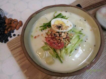 韩国冷豆汁面