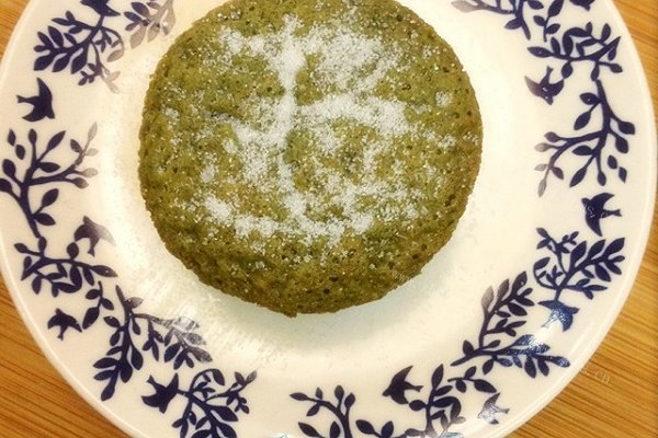 抹茶熔岩流心蛋糕