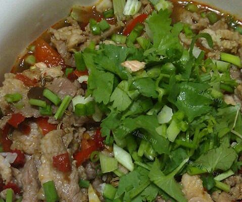 家常水煮肉片