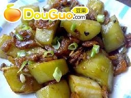 家常虾仔烧黄瓜
